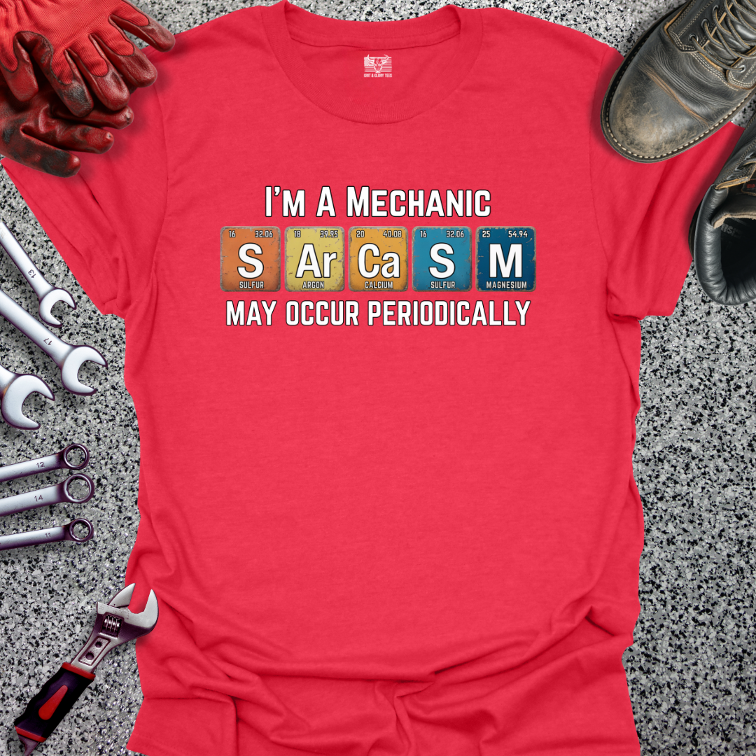 Sarcasm May Occur Periodically T-shirt