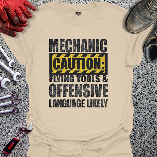 Flying Tools & Offensive Language Likely T-shirt