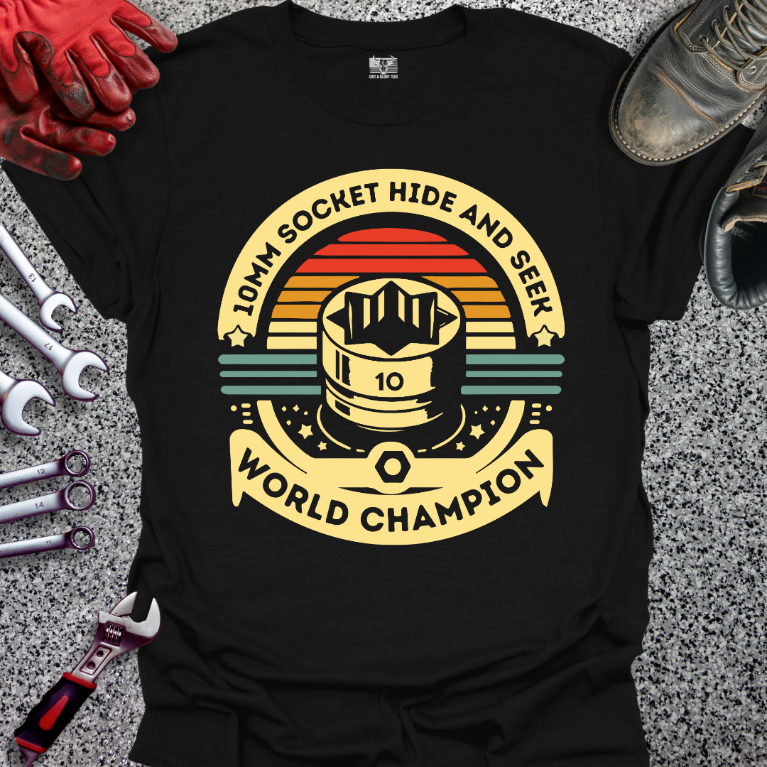 10MM Socket Hide & Seek Champion T-shirt