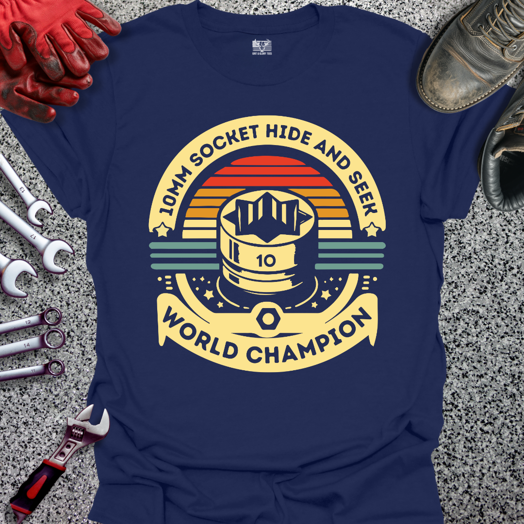 10MM Socket Hide & Seek Champion T-shirt