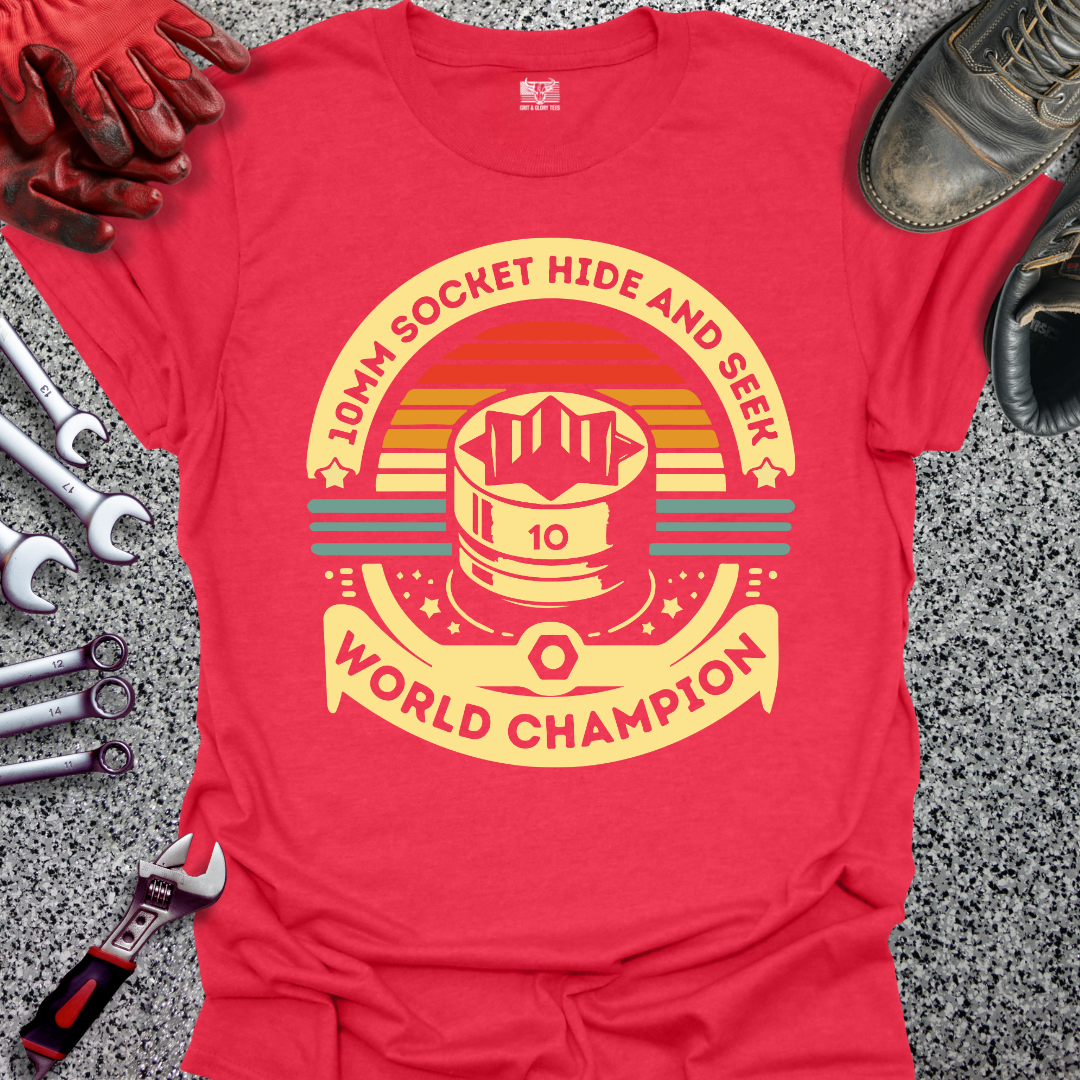 10MM Socket Hide & Seek Champion T-shirt