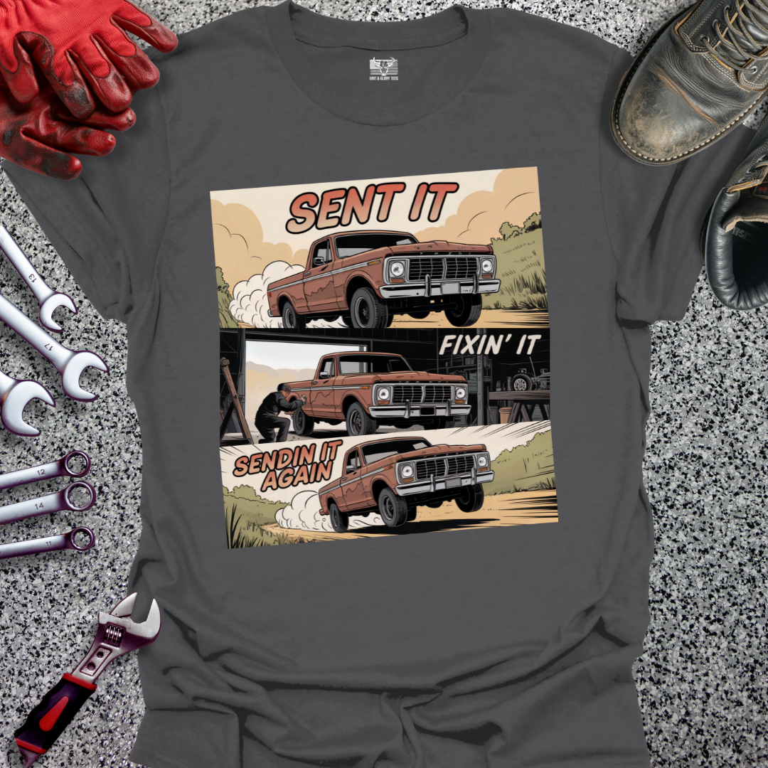 Weekend Warriors-Sent Fixed Send Again T-shirt