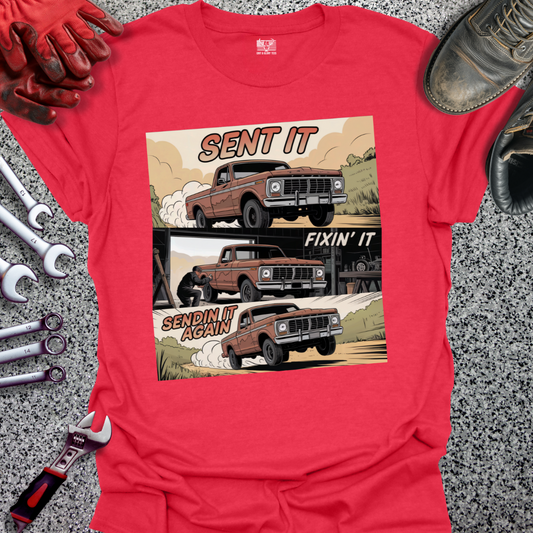 Weekend Warriors-Sent Fixed Send Again T-shirt