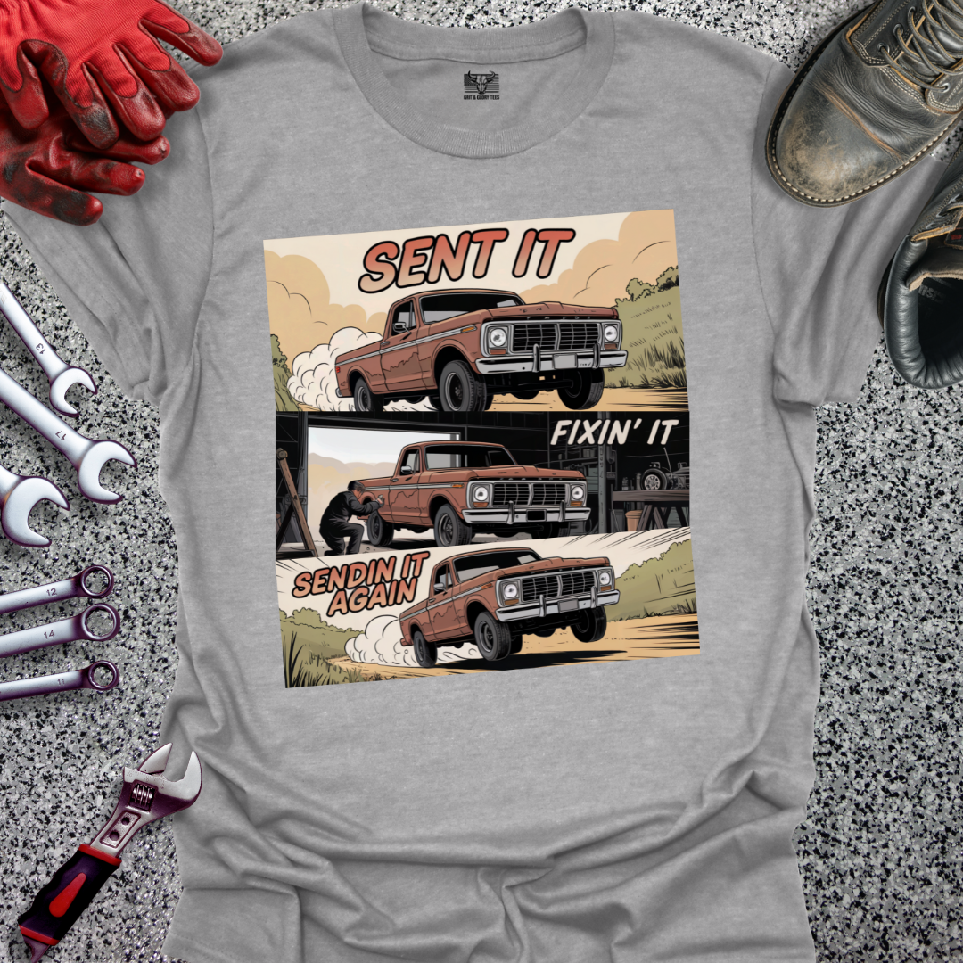 Weekend Warriors-Sent Fixed Send Again T-shirt