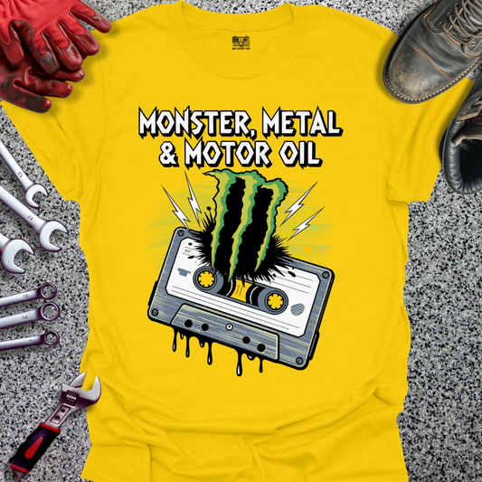 Monster Metal & Motor Oil T-shirt