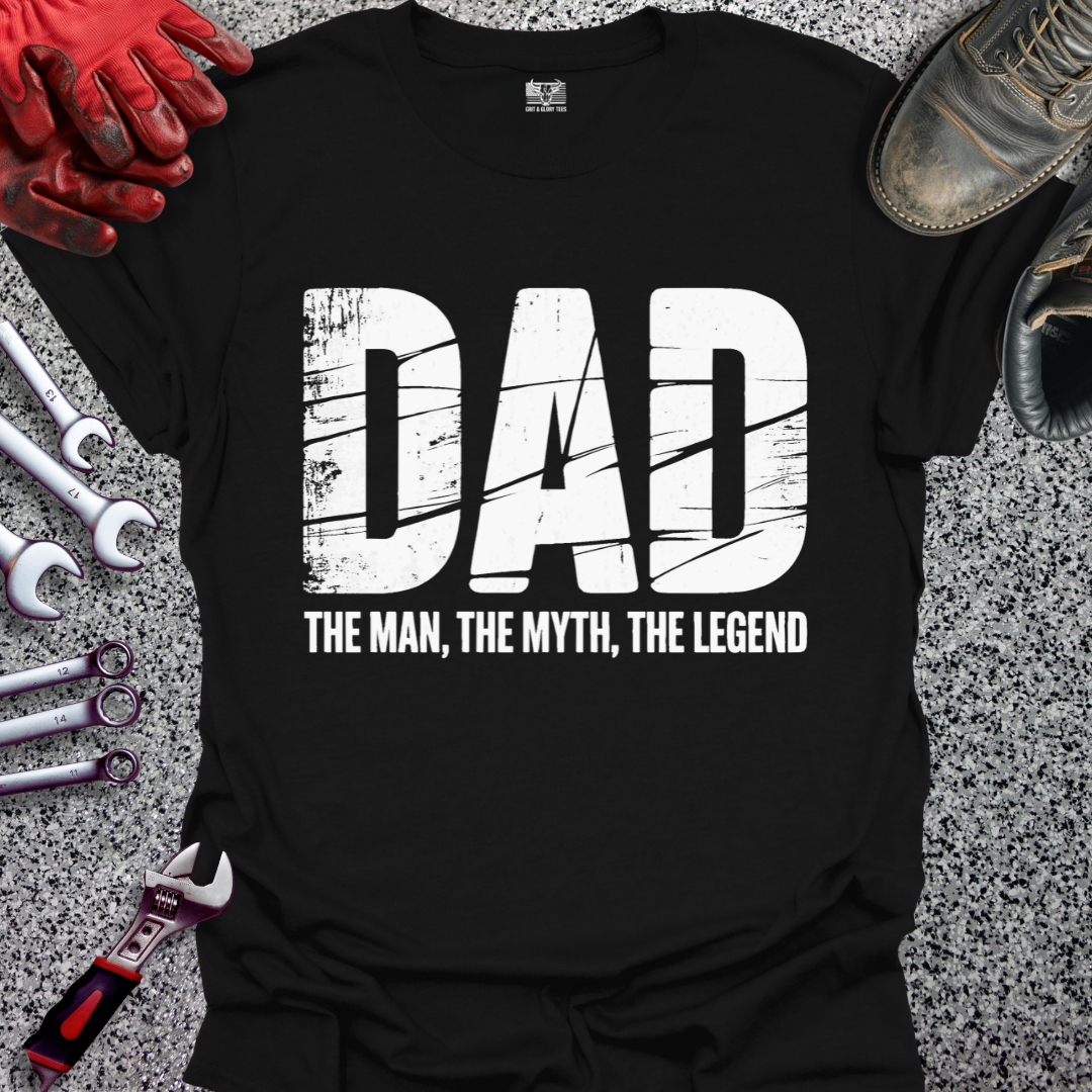Dad Man Myth Legend T-shirt