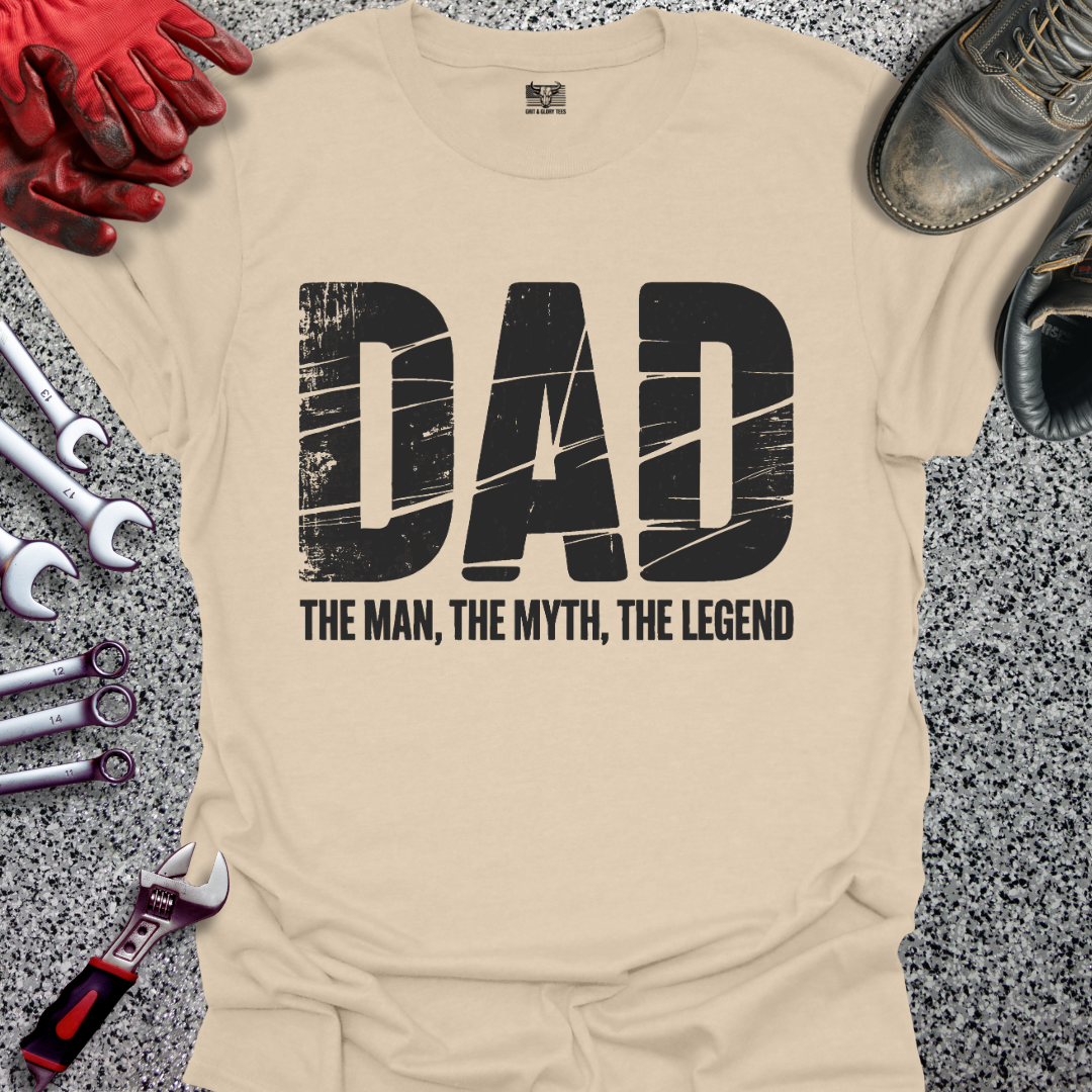 Dad Man Myth Legend T-shirt