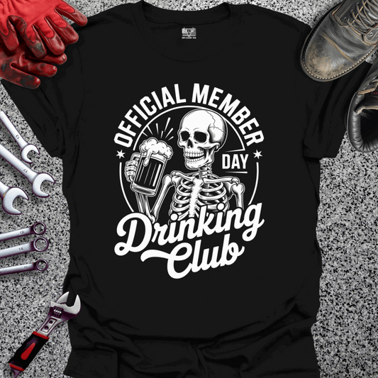 Official Member Day Drinking Club T-shirt