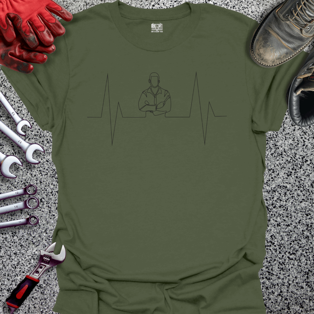Mechanic Heartbeat T-shirt