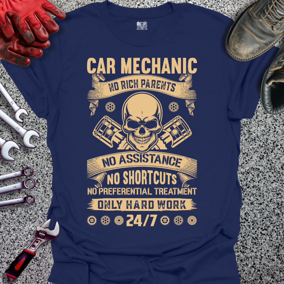 Car Mechanic No Assistance T-shirt