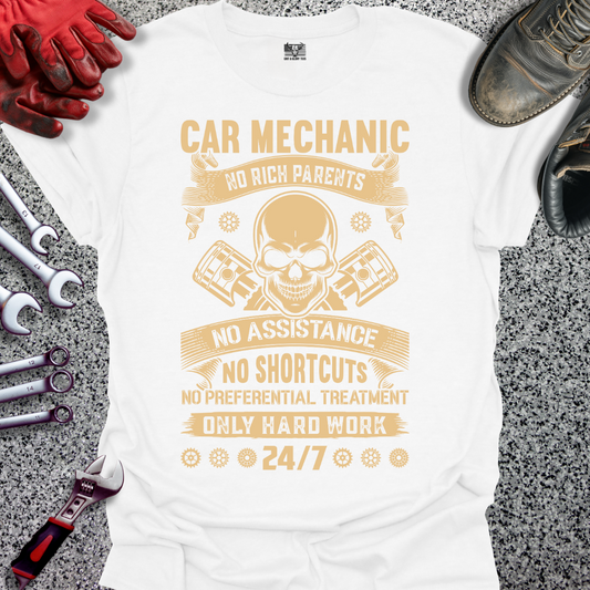 Car Mechanic No Assistance T-shirt