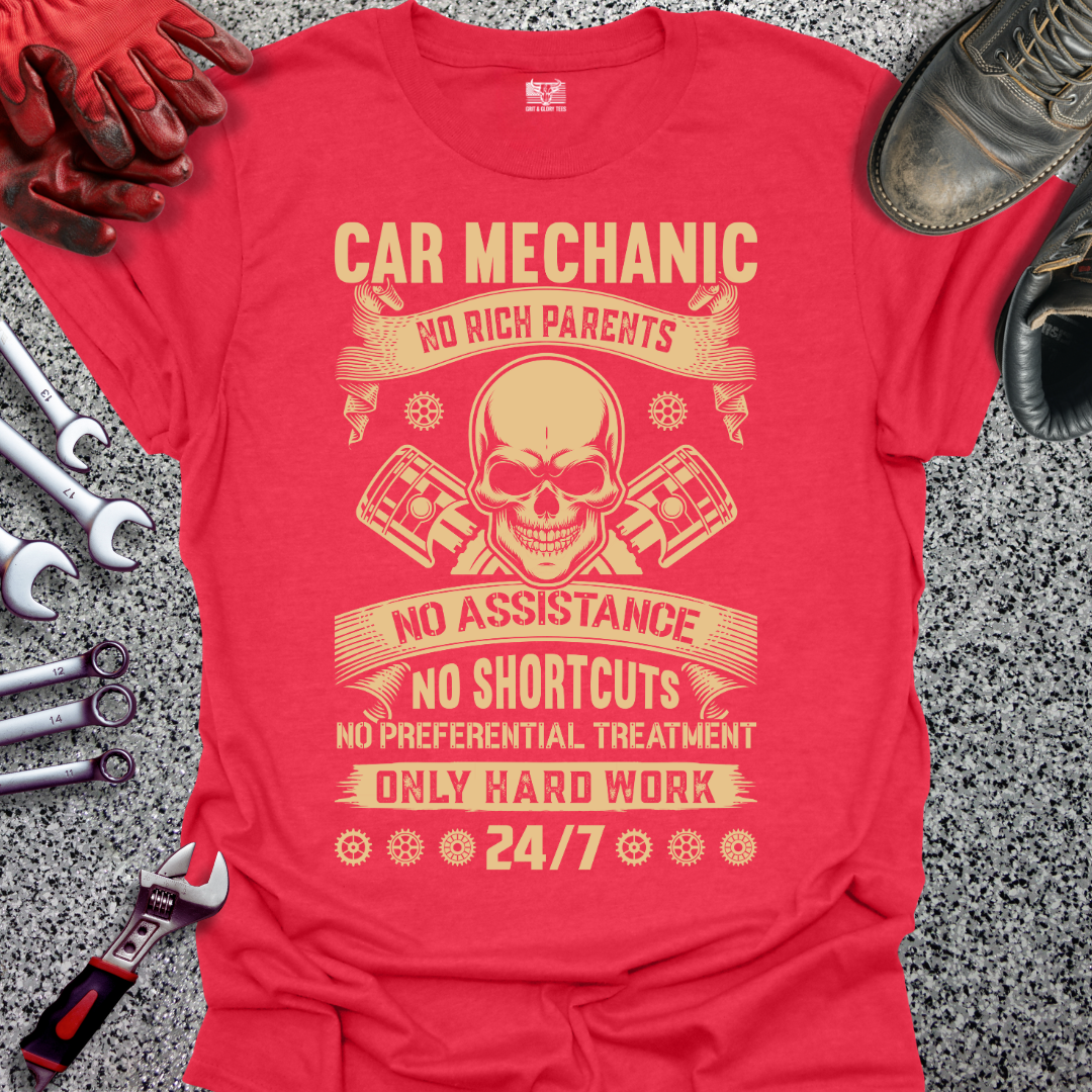 Car Mechanic No Assistance T-shirt
