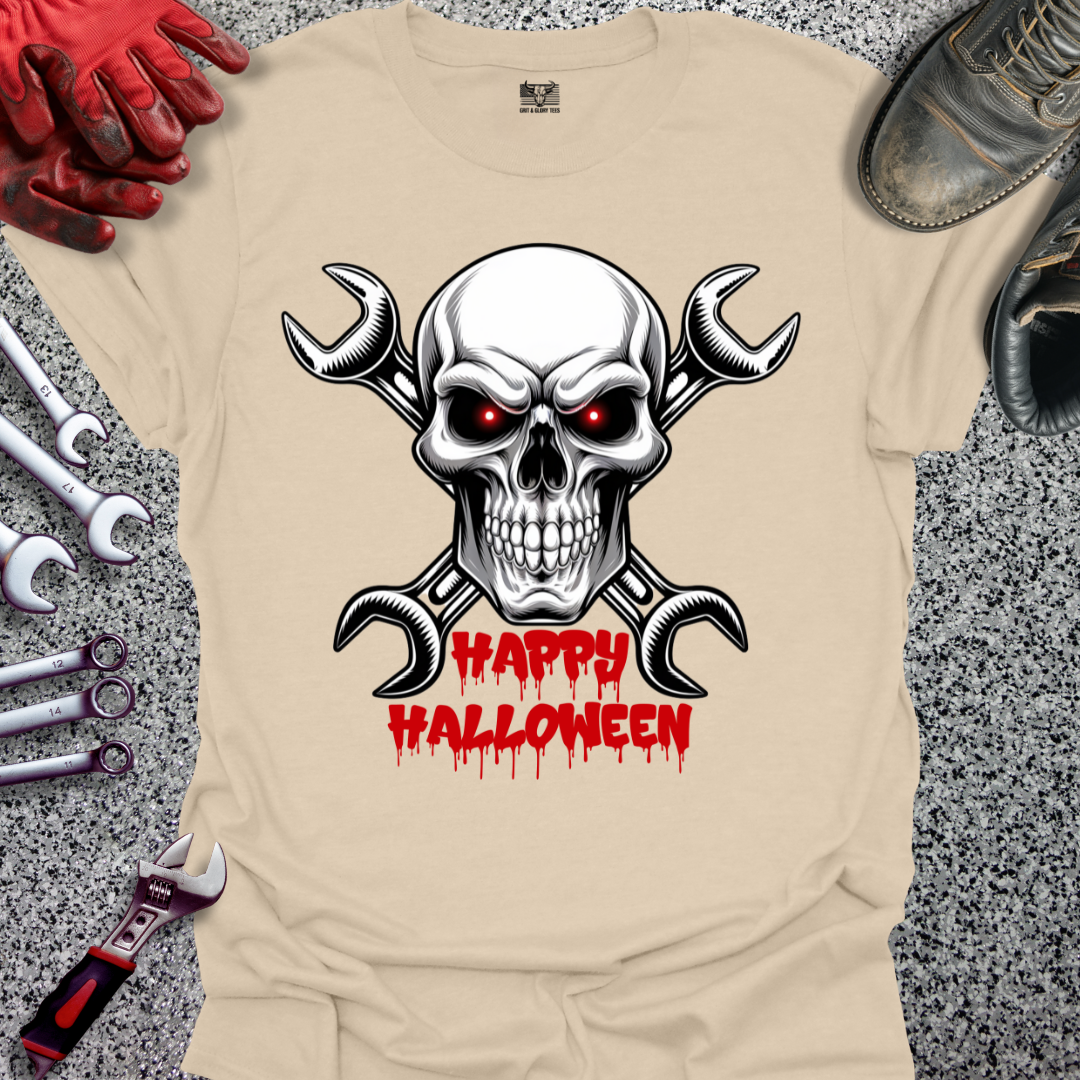 Skull And Crossed Wrenches T-shirt
