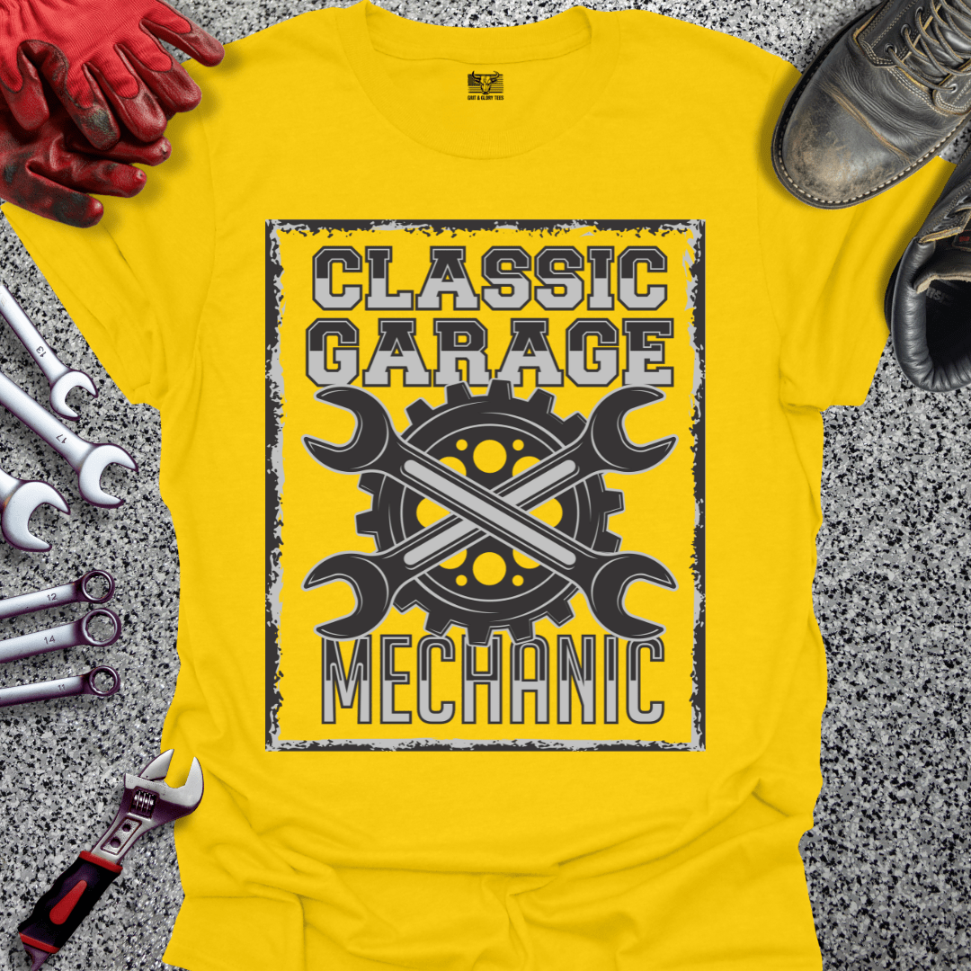 Classic Garage Mechanic - Grit and Glory Tees