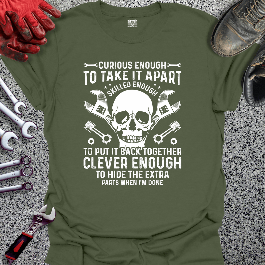 Curious Skilled Clever - Grit and Glory Tees