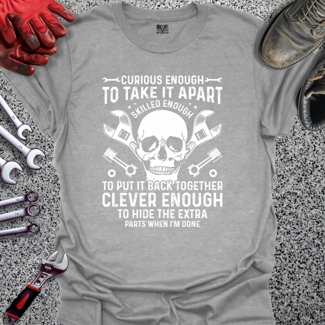 Curious Skilled Clever - Grit and Glory Tees