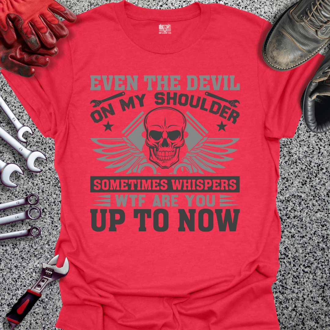 Devil On My Shoulder - Grit and Glory Tees