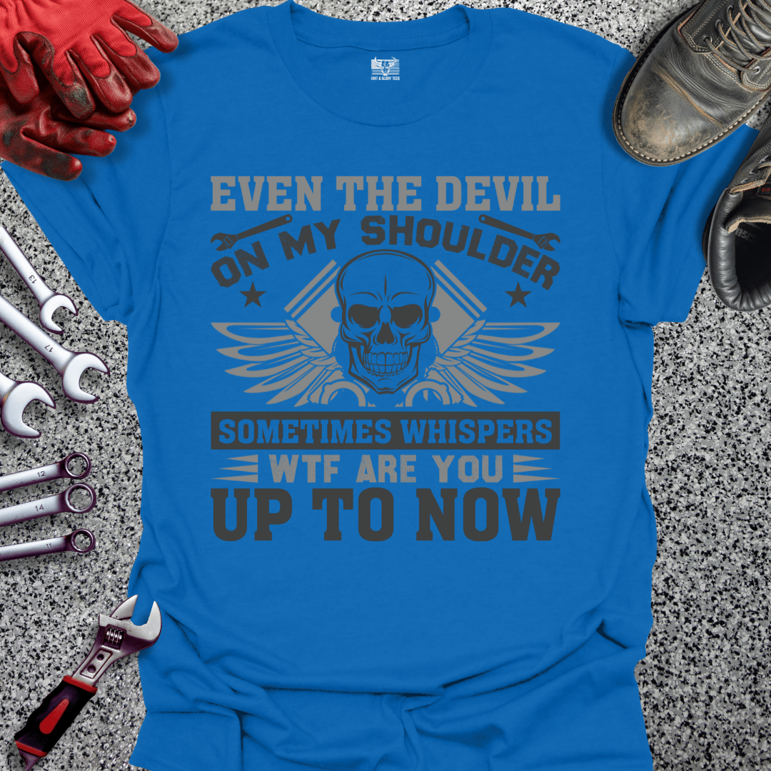 Devil On My Shoulder - Grit and Glory Tees