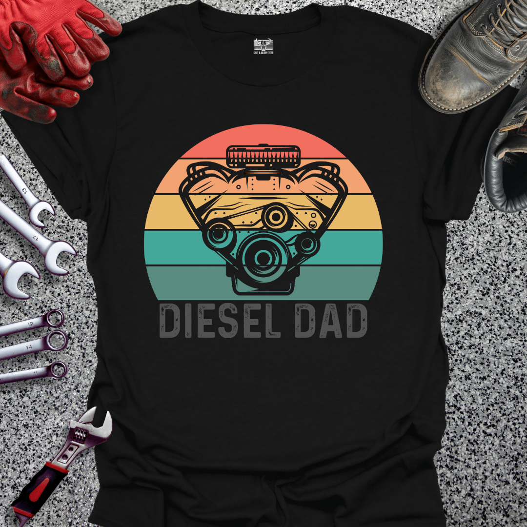 Diesel Dad - Grit and Glory Tees