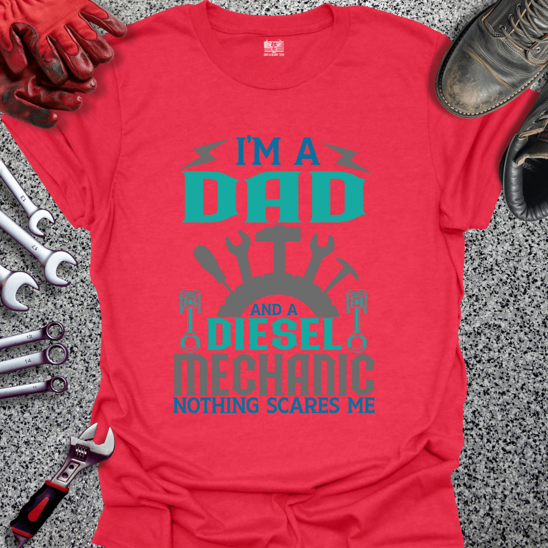 Diesel Mechanic Dad - Grit and Glory Tees