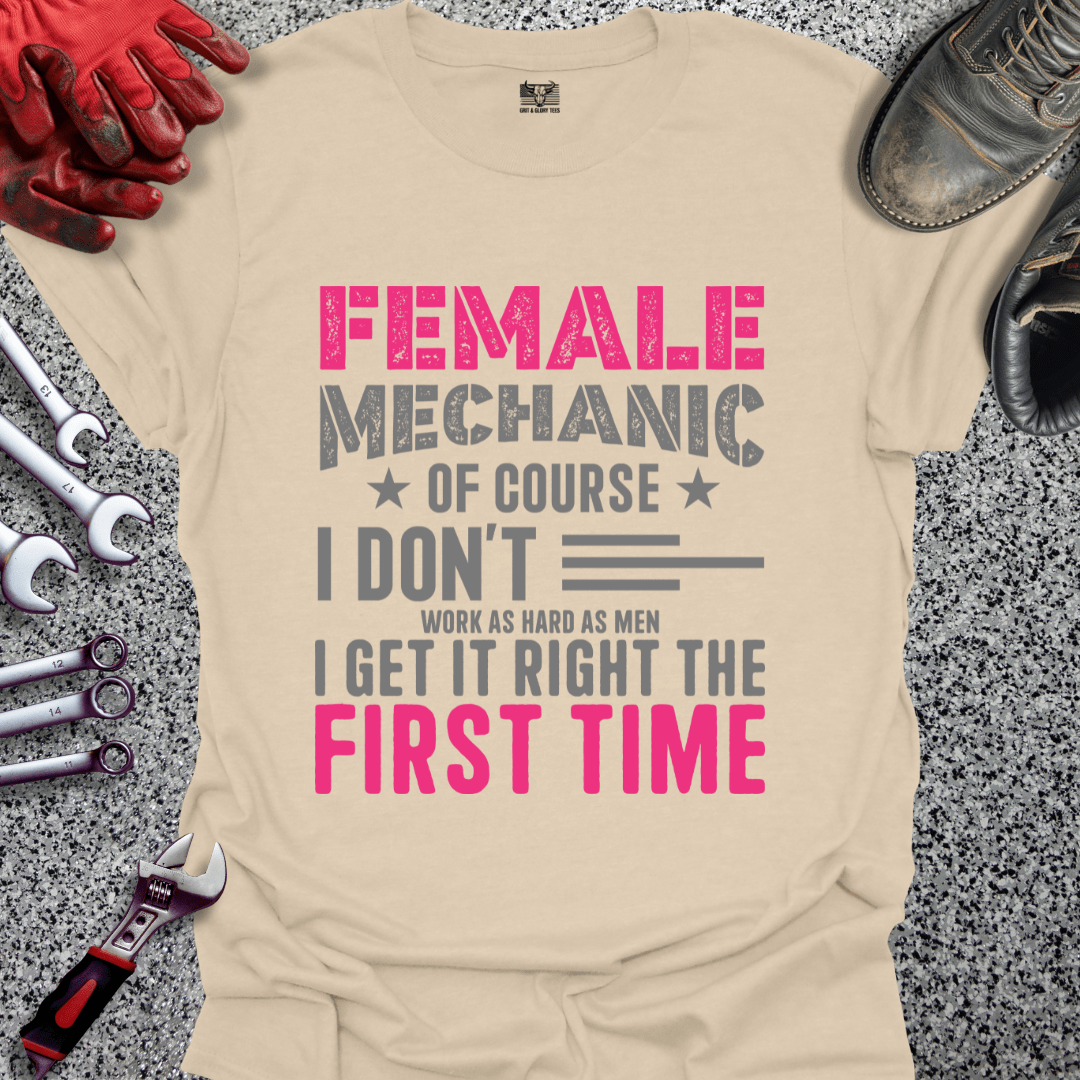 Female Mechanic Of Course - Grit and Glory Tees