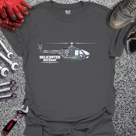 Helicopter Mechanic Copter Parts - Grit and Glory Tees