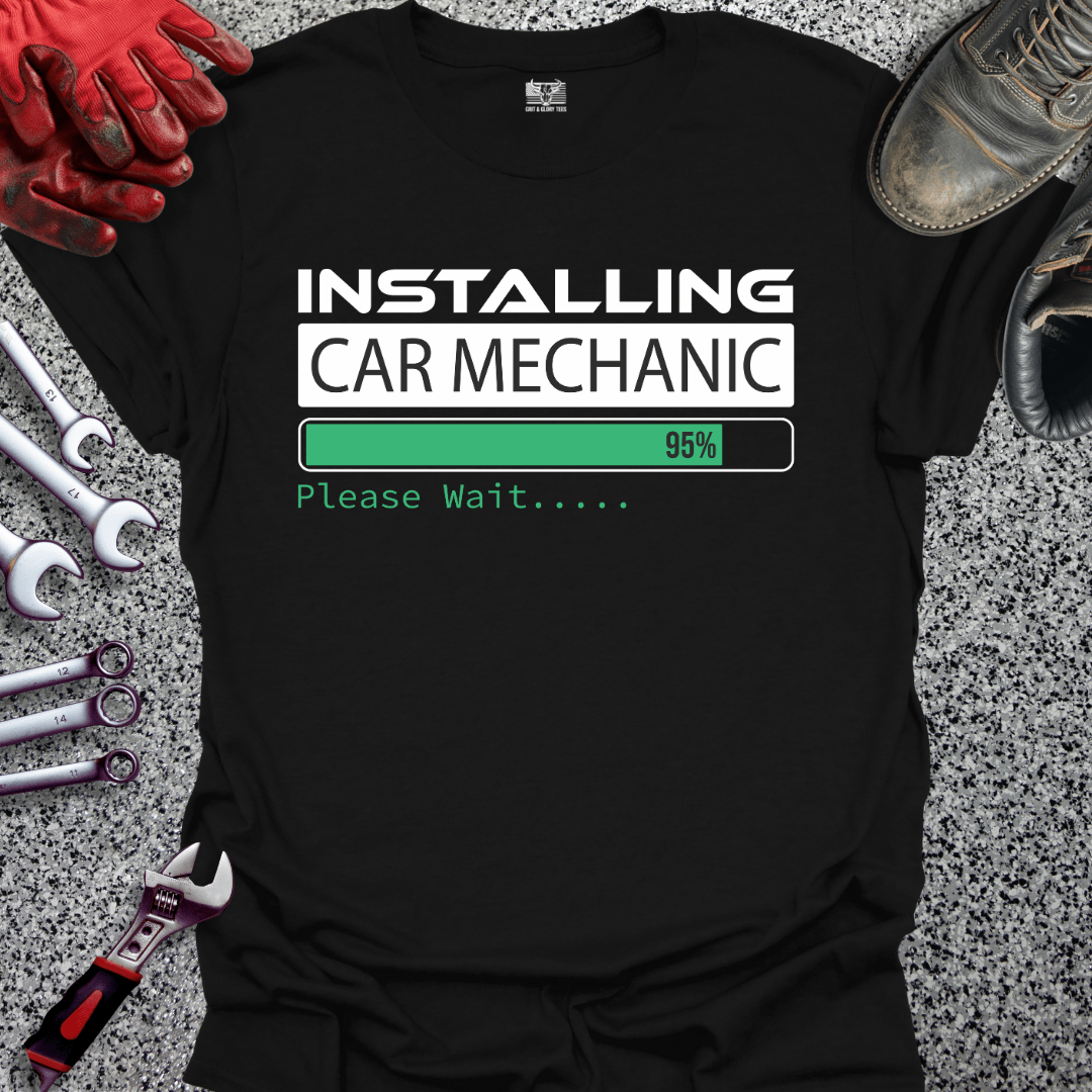 Installing Car Mechanic - Grit and Glory Tees