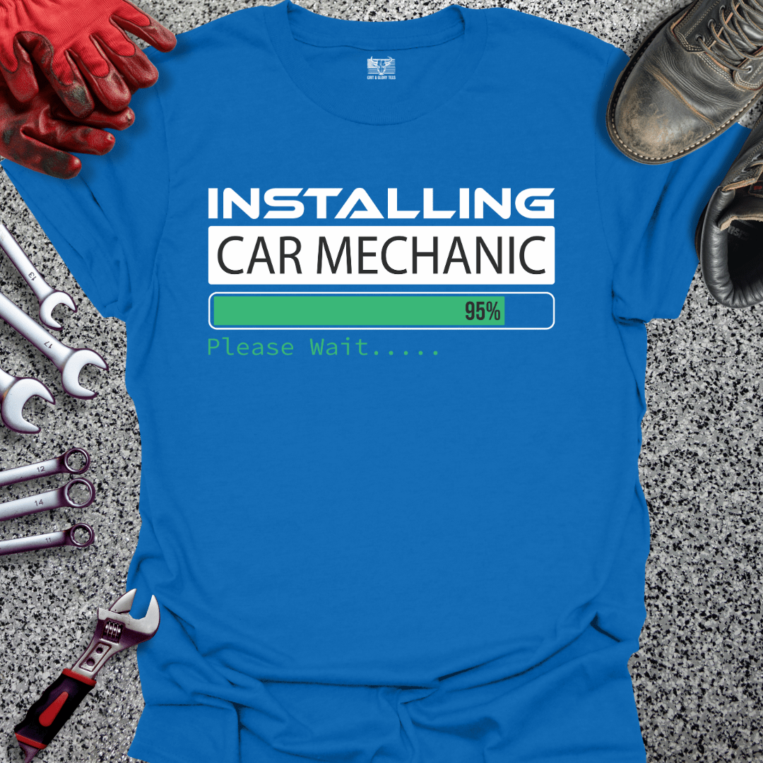 Installing Car Mechanic - Grit and Glory Tees