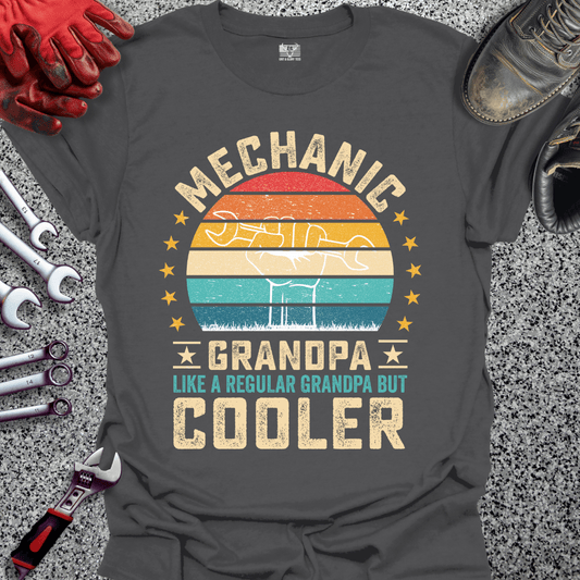Mechanic Grandpa Cooler - Grit and Glory Tees
