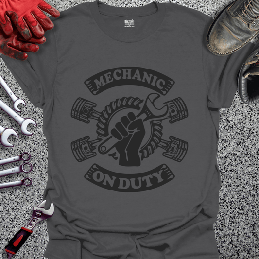 Mechanic On Duty - Grit and Glory Tees