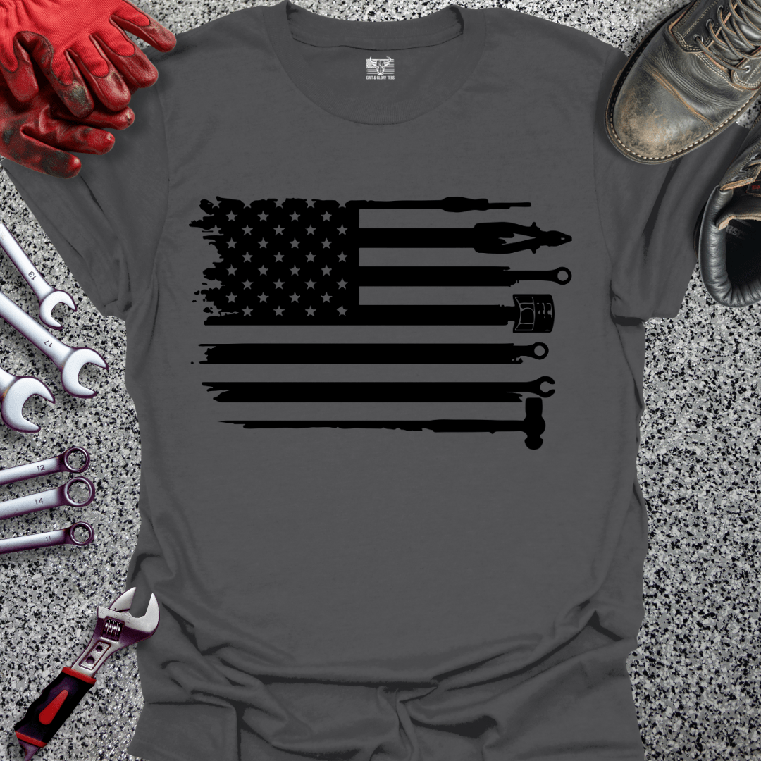 Mechanics Tools Flag - Grit and Glory Tees