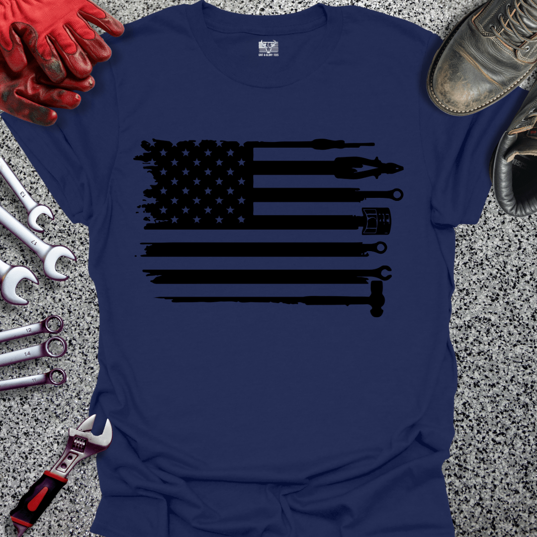 Mechanics Tools Flag - Grit and Glory Tees