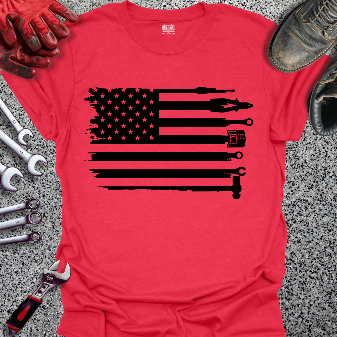 Mechanics Tools Flag - Grit and Glory Tees