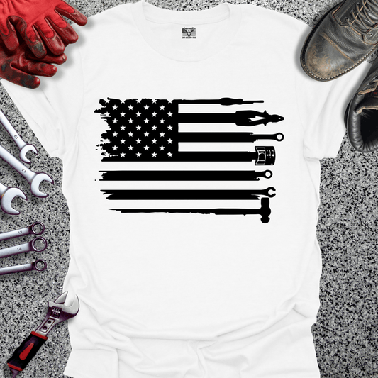 Mechanics Tools Flag - Grit and Glory Tees