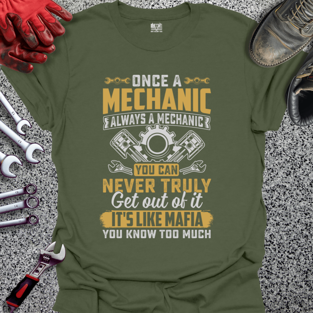 Once A Mechanic - Grit and Glory Tees
