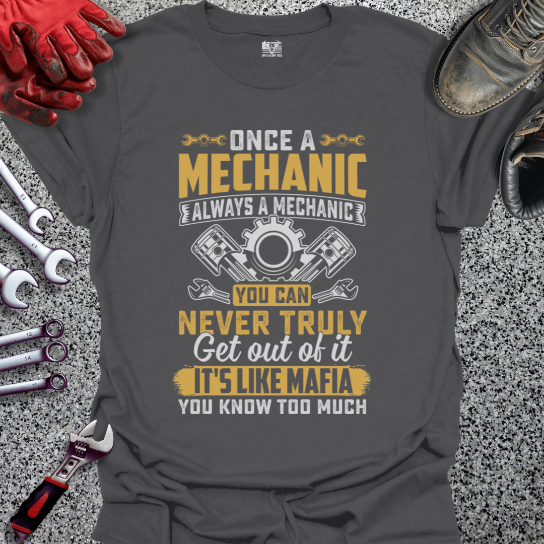 Once A Mechanic - Grit and Glory Tees