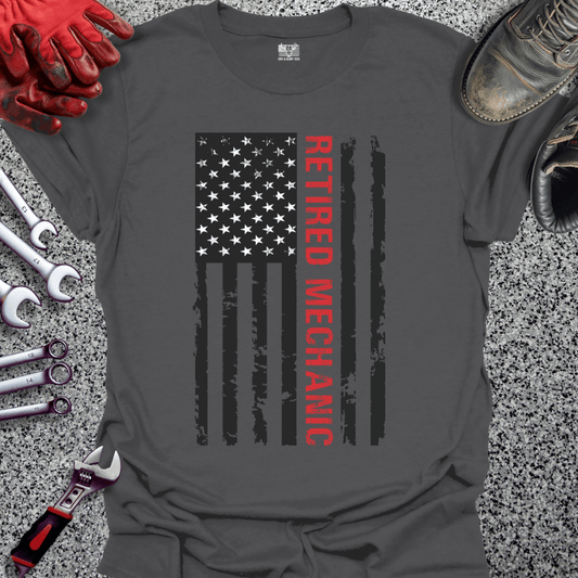 Retired Mechanic Flag - Grit and Glory Tees