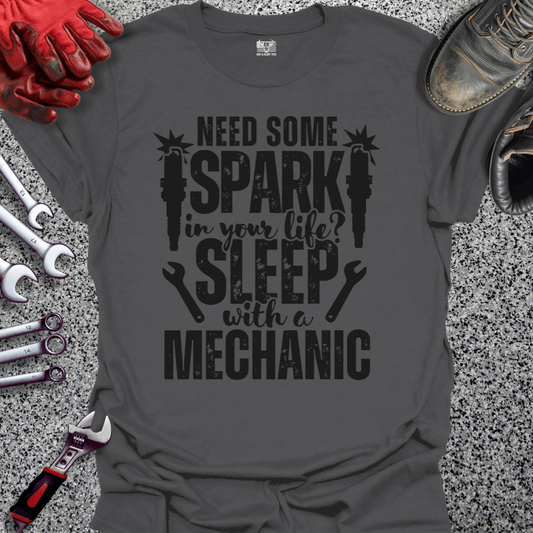 Sleep With A Mechanic - Grit and Glory Tees
