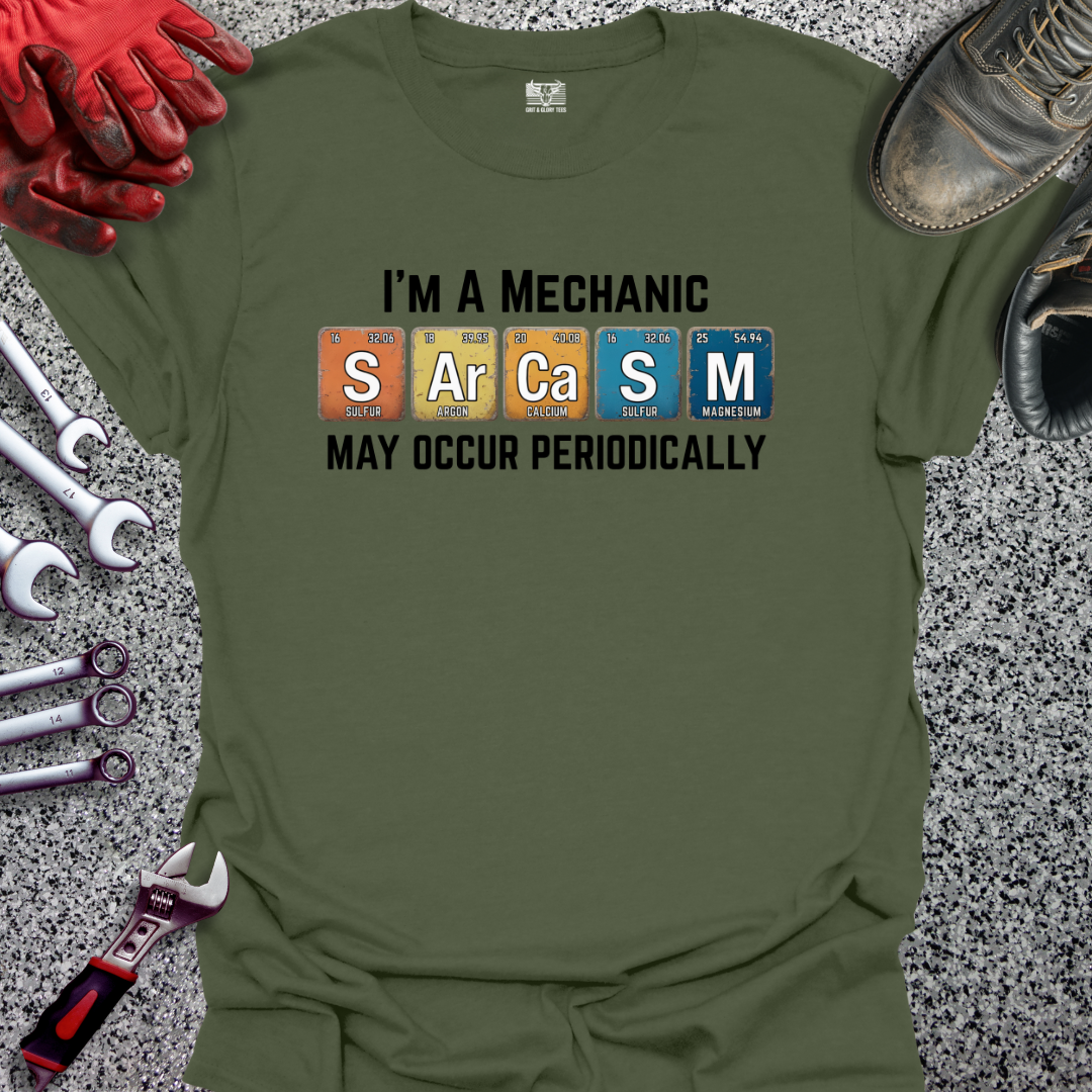 Sarcasm May Occur Periodically T-shirt