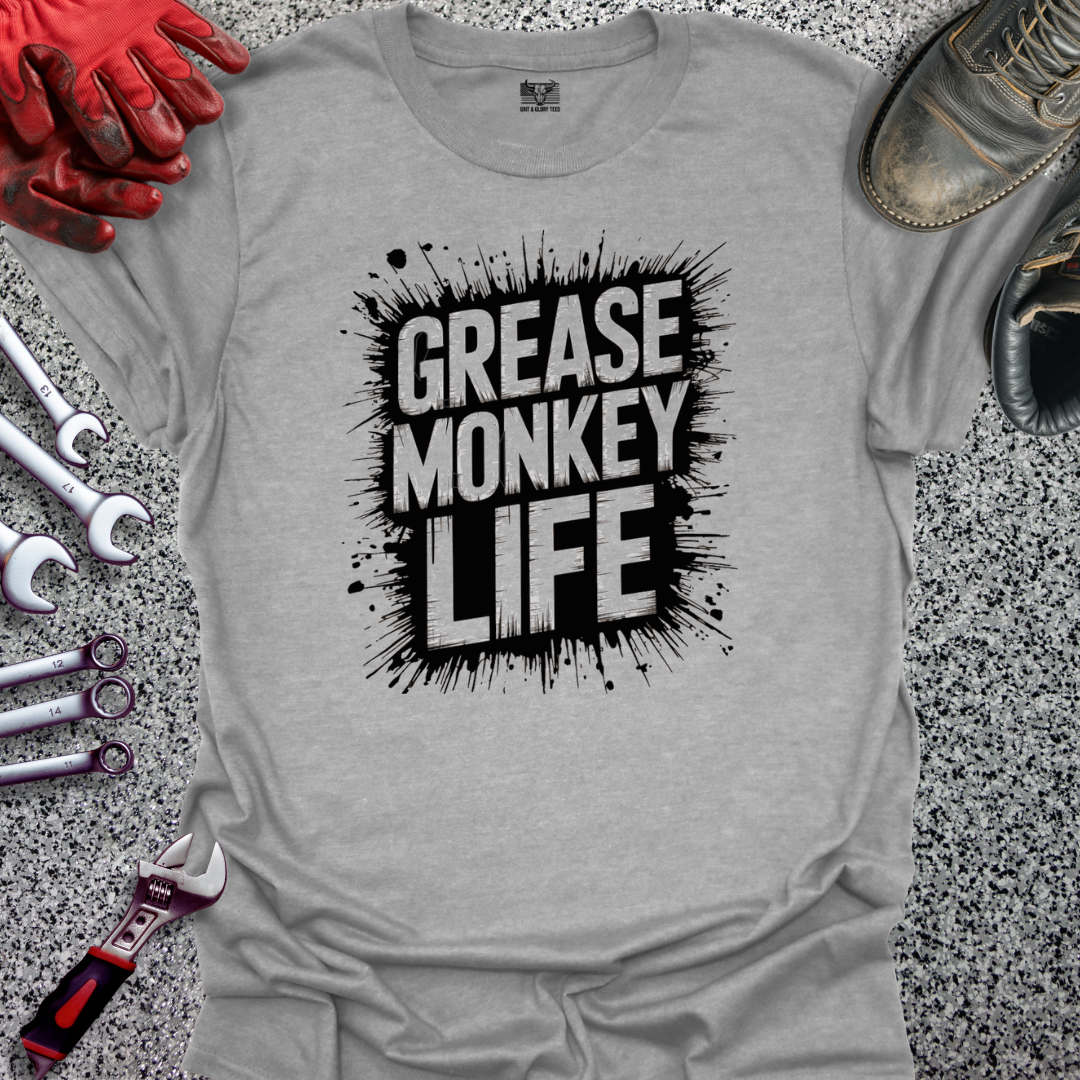 Grease Monkey Life 2 T-shirt