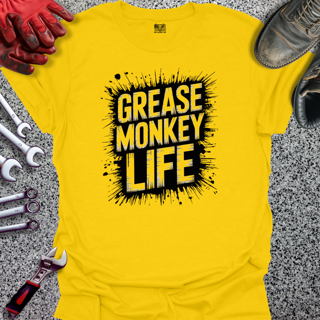 Grease Monkey Life 2 T-shirt