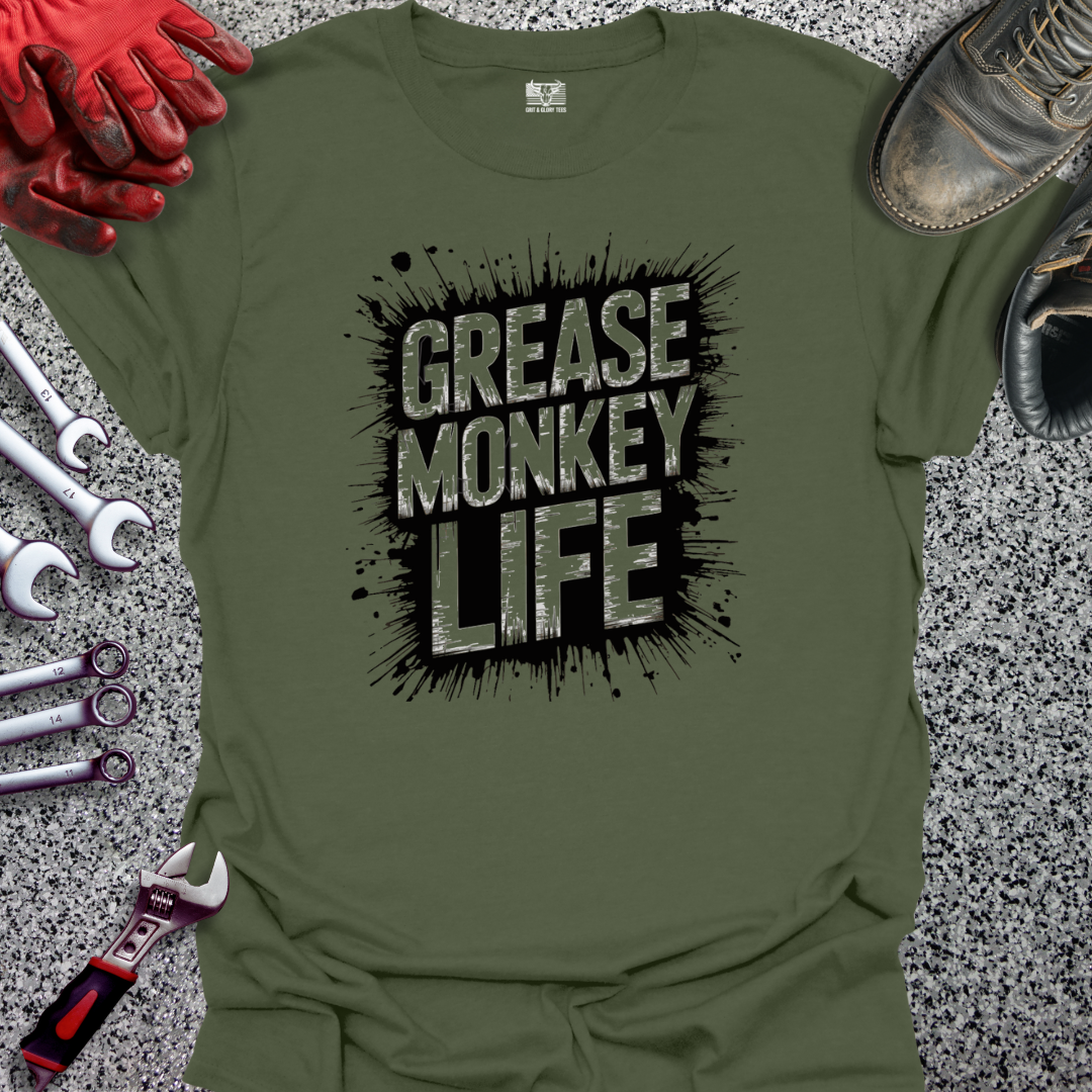 Grease Monkey Life 2 T-shirt