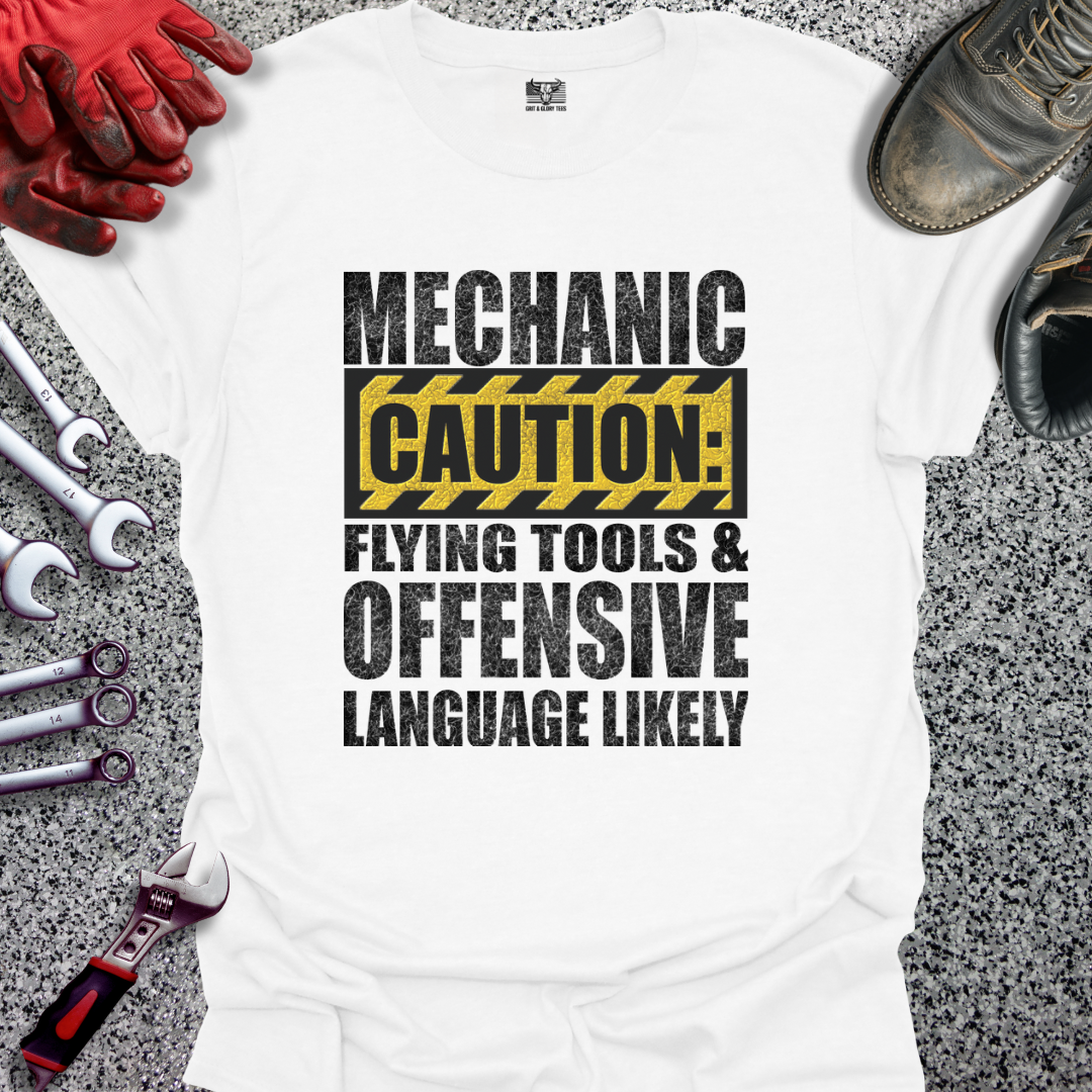 Flying Tools & Offensive Language Likely T-shirt