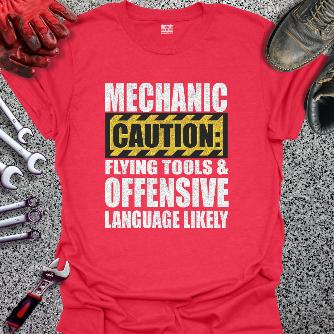Flying Tools & Offensive Language Likely T-shirt