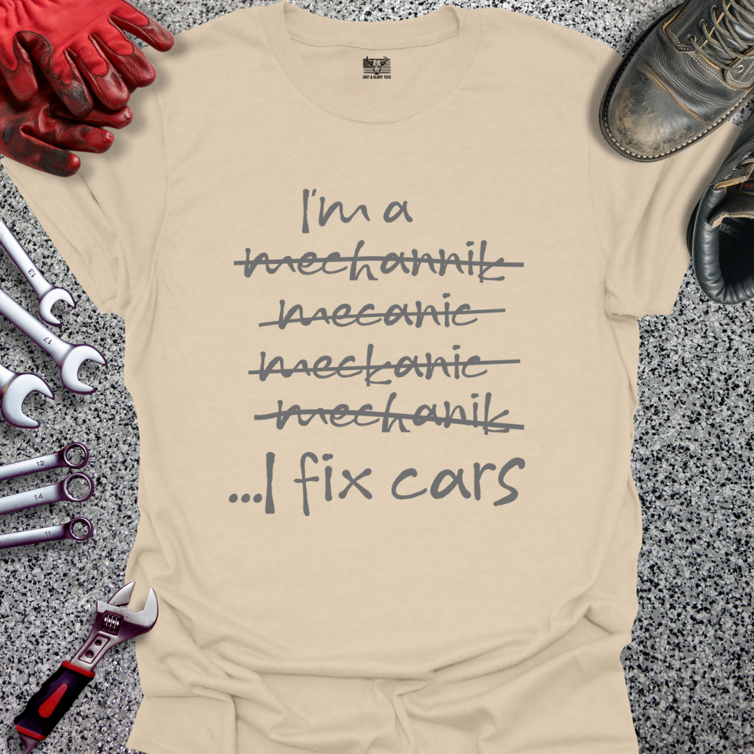 I Fix Cars T-shirt