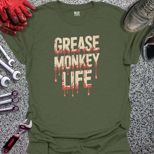 Grease Monkey Life 3 T-shirt