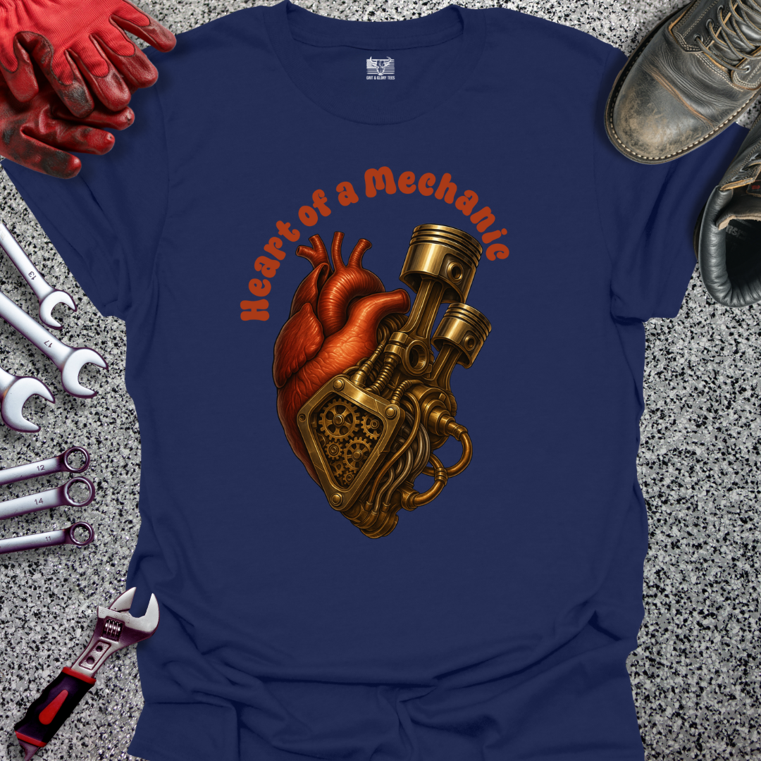 Heart of a Mechanic T-shirt