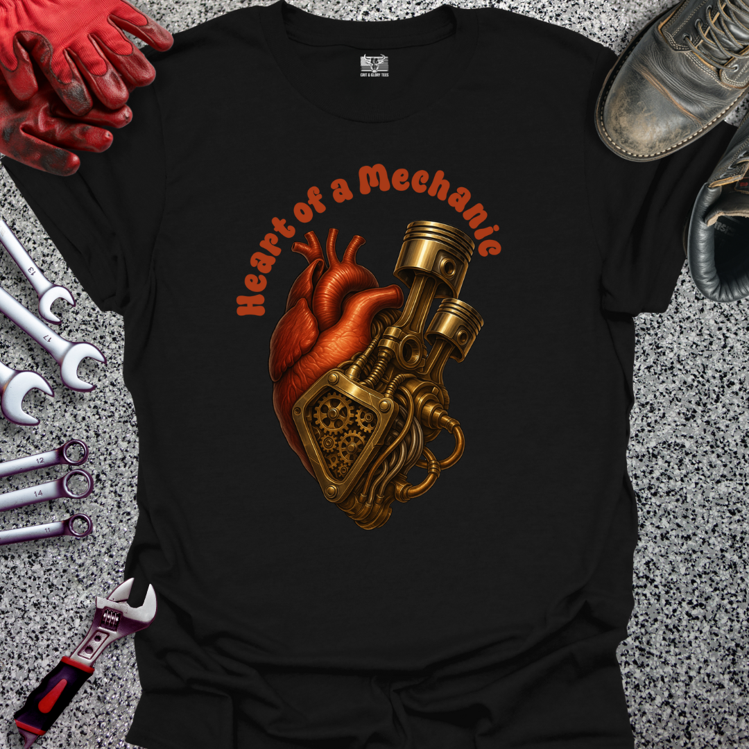 Heart of a Mechanic T-shirt