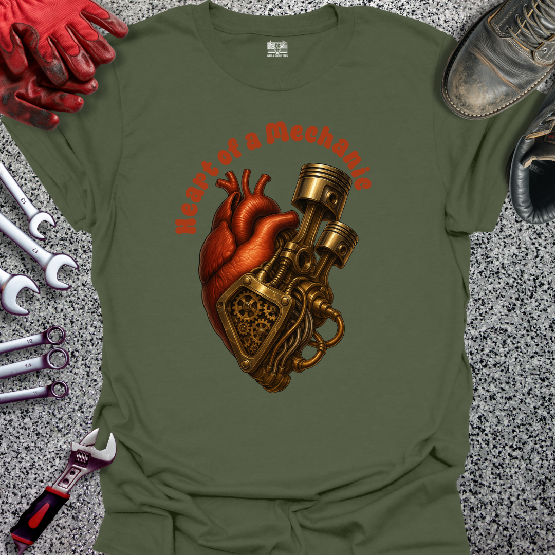 Heart of a Mechanic T-shirt