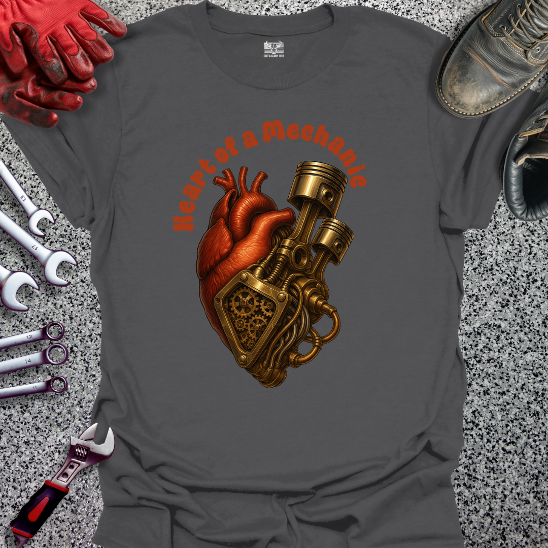 Heart of a Mechanic T-shirt